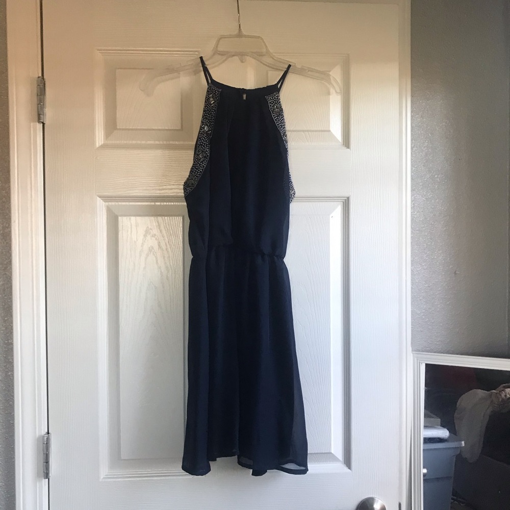 Navy Blue Bridesmaid Dress (Dillards)